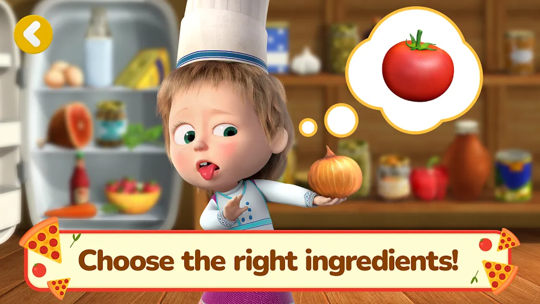 Masha and the Bear Pizza Maker  [МОД Mega Pack] Screenshot 2