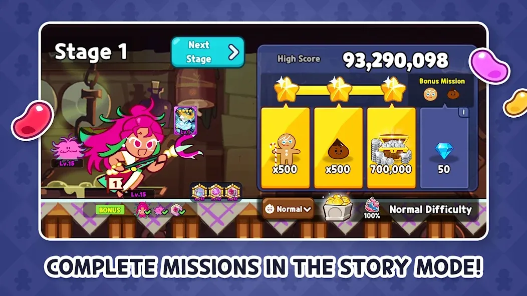 CookieRun: OvenBreak (Куки Ран)  [МОД Unlimited Money] Screenshot 3