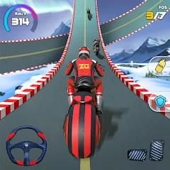 Скачать взломанную Bike Race: Racing Game (Байк Гейм 3D)  [МОД Unlocked] - стабильная версия apk на Андроид