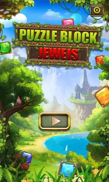 Puzzle Block Jewels (Пазл Блок Драгоценности)  [МОД Unlimited Money] Screenshot 1