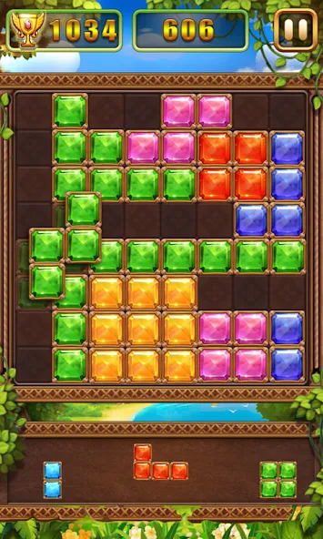 Puzzle Block Jewels (Пазл Блок Драгоценности)  [МОД Unlimited Money] Screenshot 2