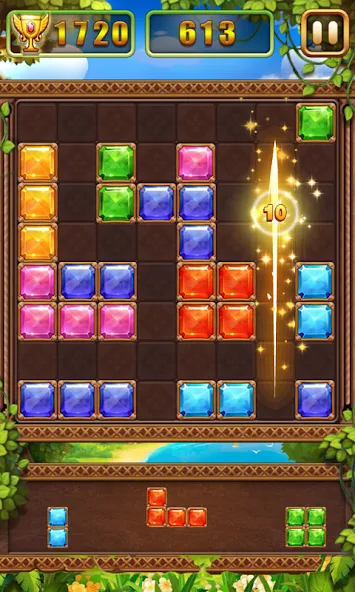 Puzzle Block Jewels (Пазл Блок Драгоценности)  [МОД Unlimited Money] Screenshot 4