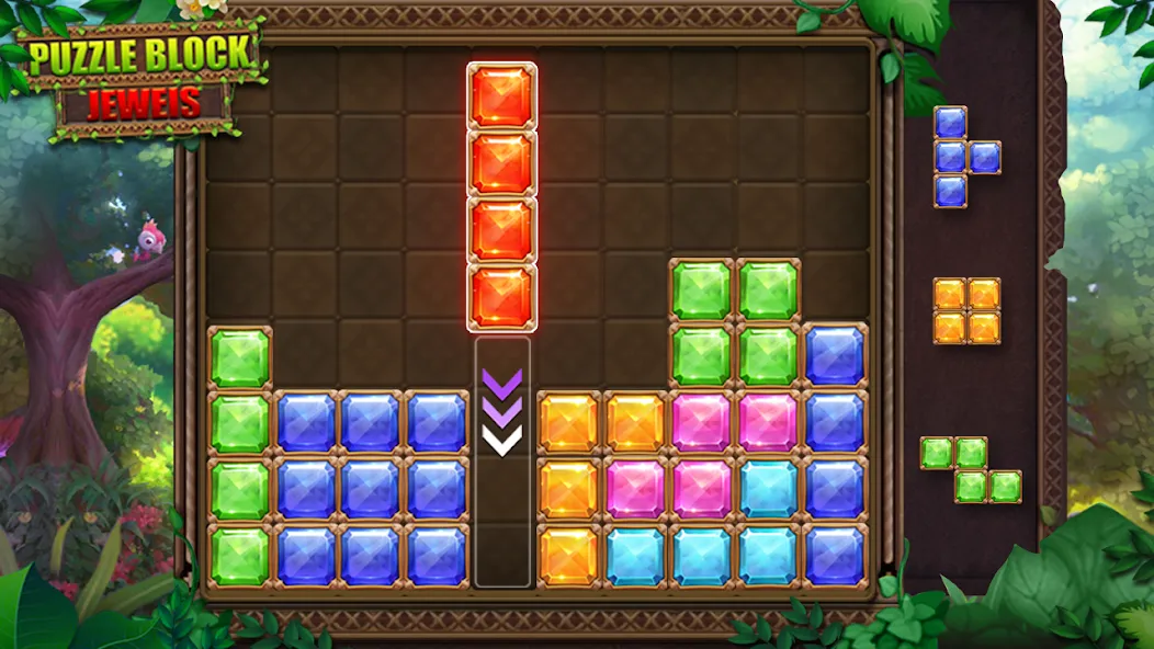 Puzzle Block Jewels (Пазл Блок Драгоценности)  [МОД Unlimited Money] Screenshot 5