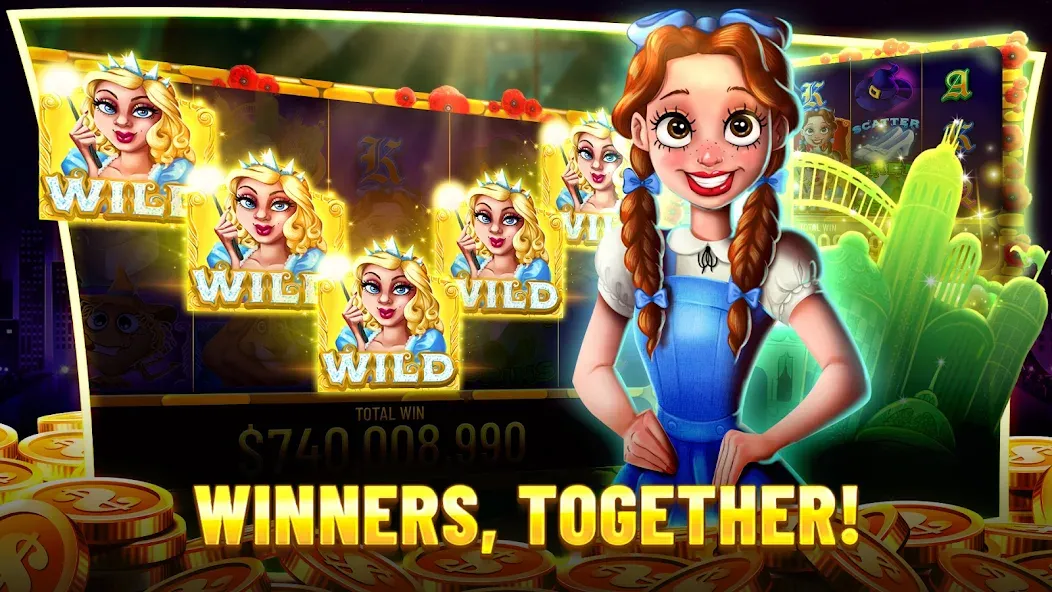 Best Casino™ Slots: 777 Casino (Бест Казино Слотс)  [МОД Бесконечные монеты] Screenshot 1