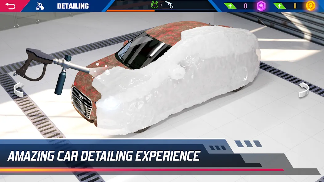 Car Detailing Simulator 2023  [МОД Бесконечные монеты] Screenshot 1