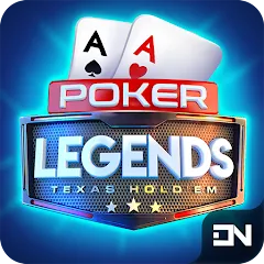 Скачать взлом Poker Legends - Texas Hold'em (Покер Легенды)  [МОД Unlimited Money] - последняя версия apk на Андроид