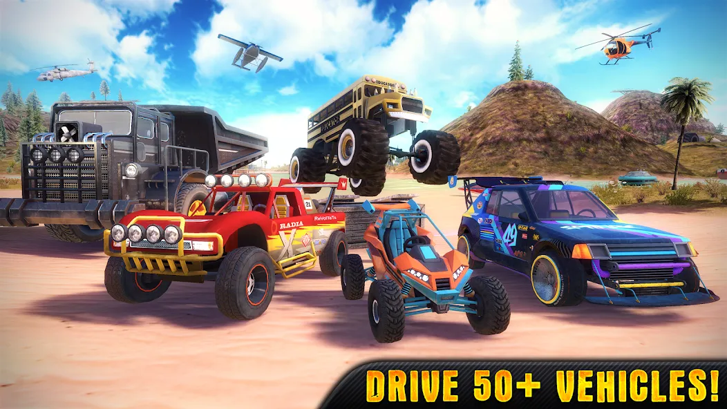 OTR - Offroad Car Driving Game (ОТР)  [МОД Mega Pack] Screenshot 1