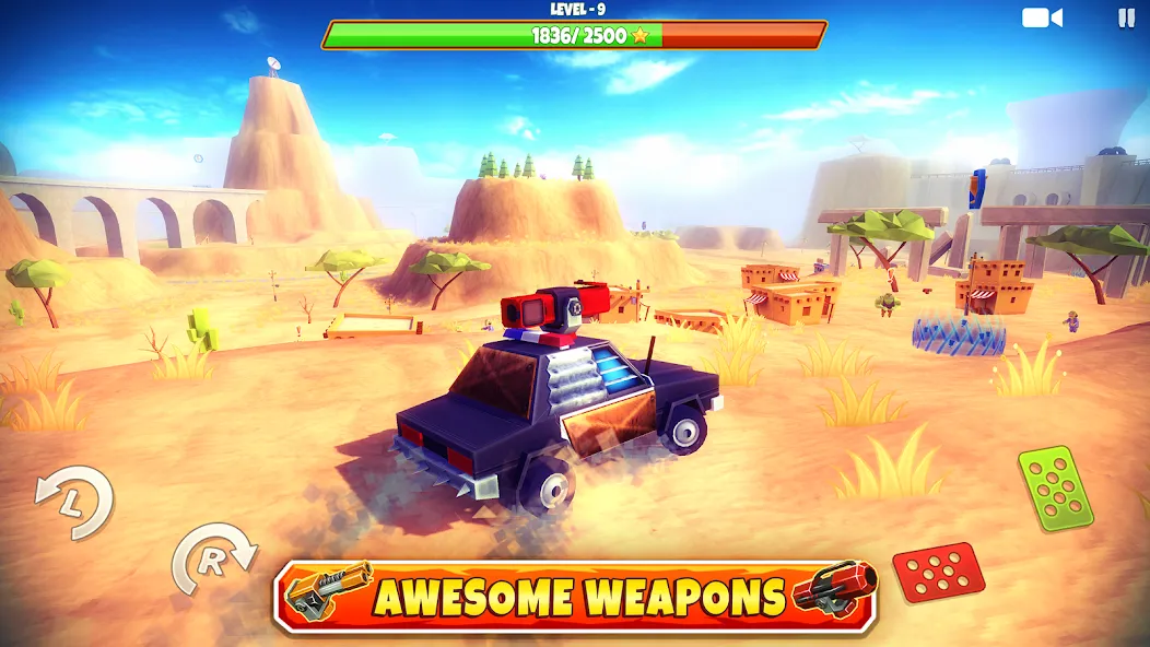 Zombie Offroad Safari (Зомби оффроуд сафари)  [МОД Бесконечные монеты] Screenshot 4