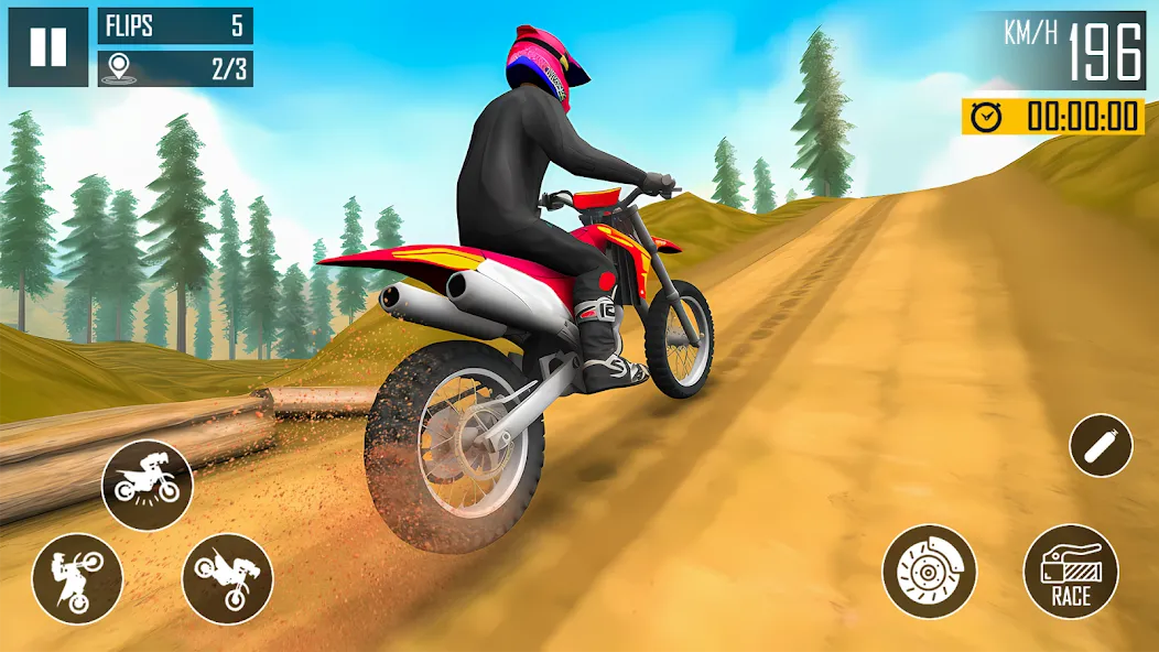 Ultimate Bike Stunt: Bike Game (Ультимейт Байк Стант)  [МОД Меню] Screenshot 5