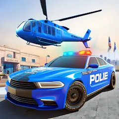 Взлом US Police Car Transporter Game (Полицейский транспорт игры)  [МОД Menu] - полная версия apk на Андроид