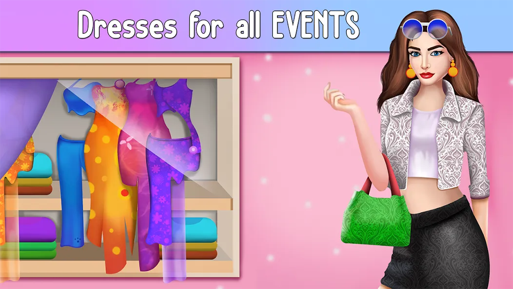 Fashion Stylist Makeup Dressup  [МОД Unlocked] Screenshot 5