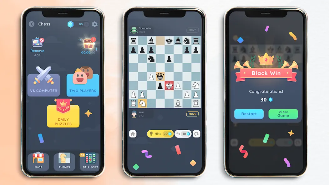 Chess: Classic Board Game  [МОД Меню] Screenshot 1