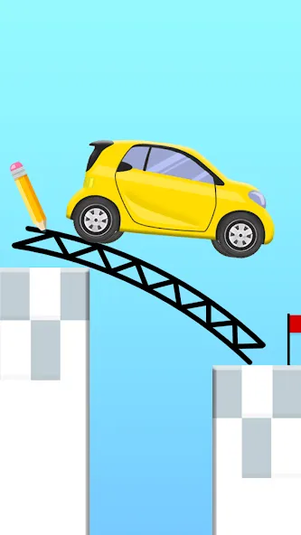 Draw 2 Bridge: Draw Save Car (Дроу 2 Бридж)  [МОД Бесконечные деньги] Screenshot 5