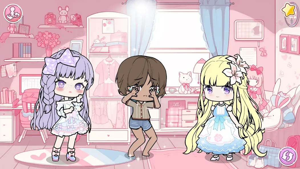 YOYO Doll School life Dress up (ЙОЙО Лайф ворлд)  [МОД Unlocked] Screenshot 3