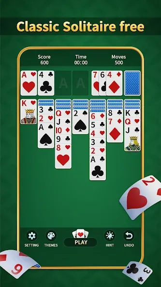 Solitaire Classic:Card Game (Солитер Классик)  [МОД Много денег] Screenshot 5