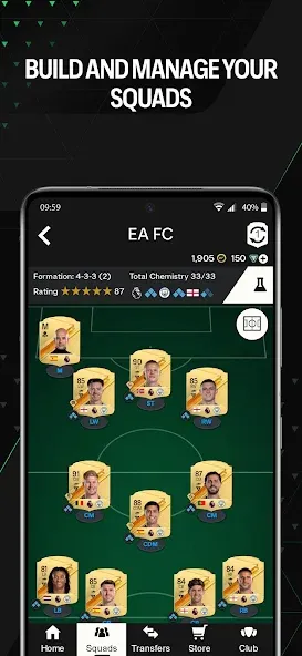 EA SPORTS FC™ 24 Companion (ИЭ СПОРТС ФИФА 23 Компаньон)  [МОД Unlimited Money] Screenshot 3