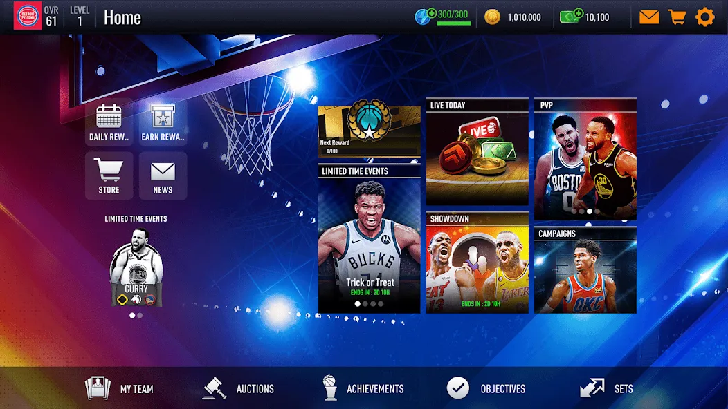 NBA LIVE Mobile Basketball (НБА Лайв Мобайл)  [МОД Много монет] Screenshot 3