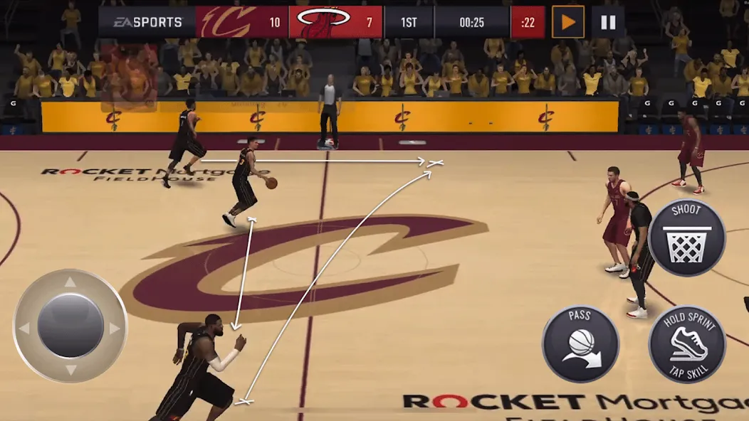 NBA Live Asia (НБА Лайв)  [МОД Mega Pack] Screenshot 2