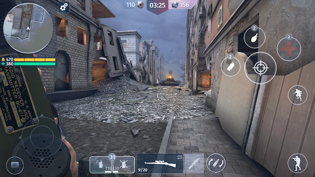 World War 2: Shooting Games (Вторая мировая война)  [МОД Unlimited Money] Screenshot 2