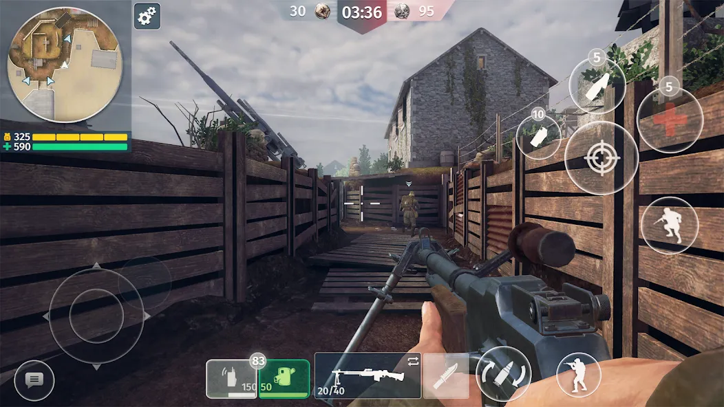 World War 2: Shooting Games (Вторая мировая война)  [МОД Unlimited Money] Screenshot 5