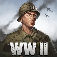 Скачать взломанную World War 2: Shooting Games (Вторая мировая война)  [МОД Unlimited Money] - полная версия apk на Андроид