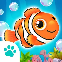 Взлом Baby Aquarium - Fish game  [МОД Бесконечные монеты] - стабильная версия apk на Андроид