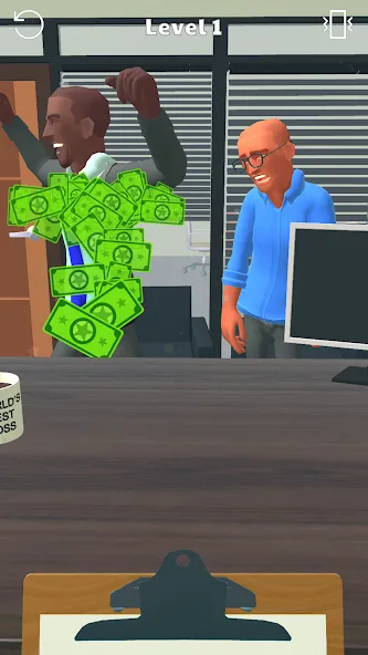 Boss Life 3D: Office Adventure (Босс Лайф 3Д)  [МОД Все открыто] Screenshot 2