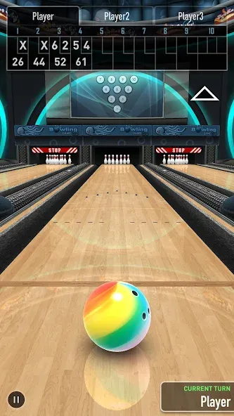 Bowling Game 3D (Боулинг игра 3D)  [МОД Menu] Screenshot 4