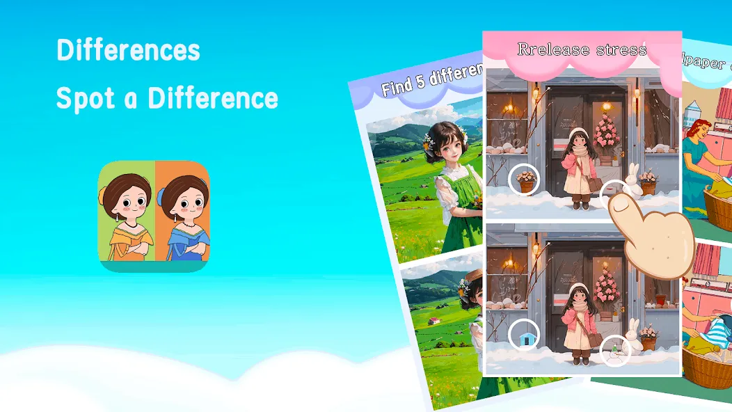 Differences: Spot a Difference (Диференсес)  [МОД Mega Pack] Screenshot 5