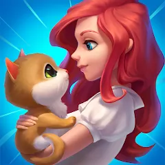 Взломанная Meow Match (Мяу Матч)  [МОД Mega Pack] - полная версия apk на Андроид