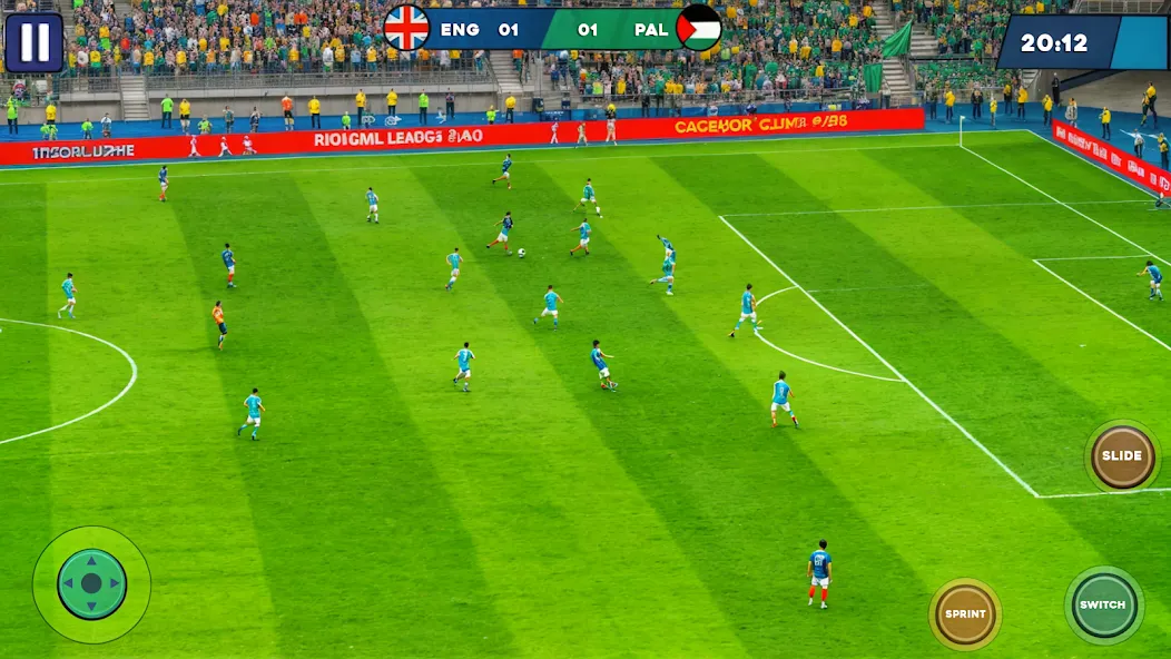 Soccer Games Football League (Соккер Геймс Футбол 2023)  [МОД Unlimited Money] Screenshot 4