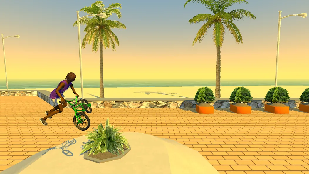 Street Lines: BMX (Стрит Лайнз)  [МОД Много монет] Screenshot 1