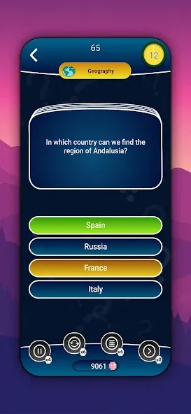 Millionaire Trivia Quiz  [МОД Много монет] Screenshot 3