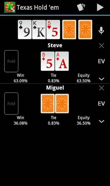 Poker Calculator  [МОД Много монет] Screenshot 1