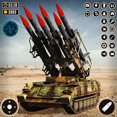 Взлом Tank Battle Army Games 2023  [МОД Бесконечные деньги] - полная версия apk на Андроид