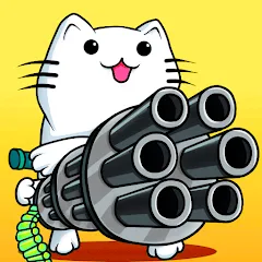 Взлом Stickman Cat Gun offline games  [МОД Unlimited Money] - последняя версия apk на Андроид