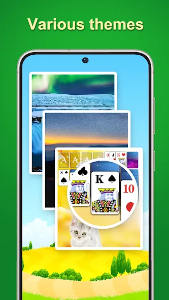 Solitaire - 2024  [МОД Много монет] Screenshot 3