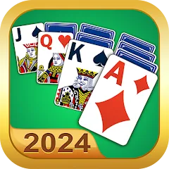 Взломанная Solitaire - 2024  [МОД Много монет] - стабильная версия apk на Андроид