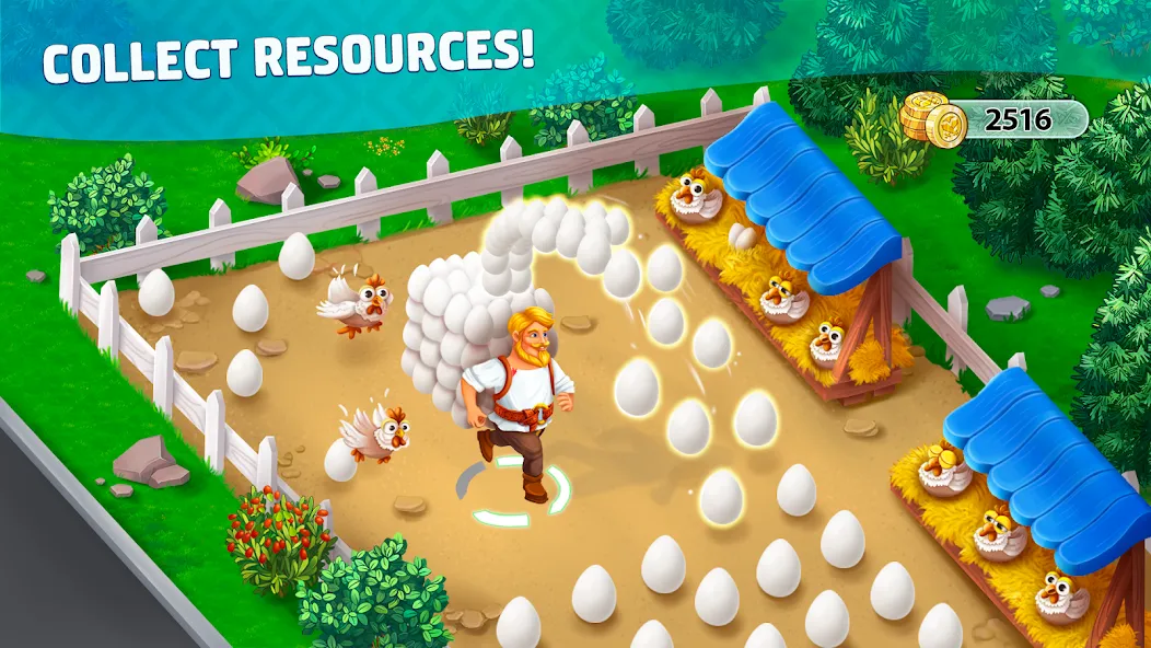 Harvest Land  [МОД Unlimited Money] Screenshot 1