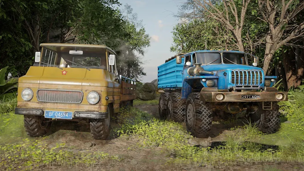 Offroad Mud Truck Driving Sim  [МОД Mega Pack] Screenshot 3