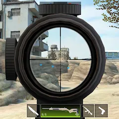 Взлом Modern Gun: Shooting War Games (Модерн Ган)  [МОД Много денег] - последняя версия apk на Андроид