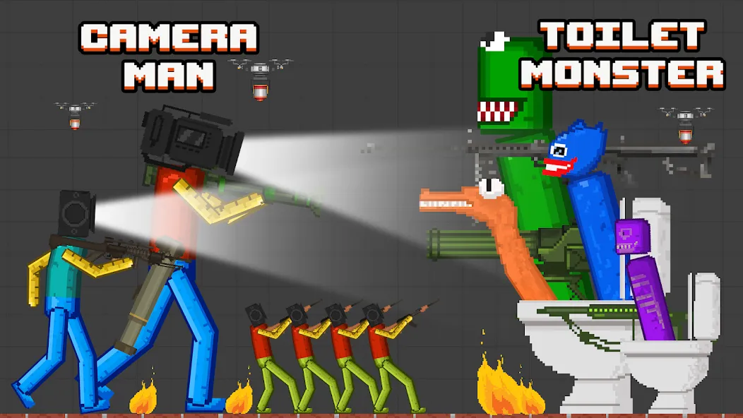 Monster Playground (Монстер Плейграунд)  [МОД Unlimited Money] Screenshot 1