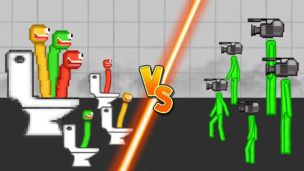 Stickman Playground (тикман Плейграунд)  [МОД Mega Pack] Screenshot 1