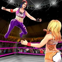 Скачать взломанную Bad Girls Wrestling Game  [МОД Unlimited Money] - последняя версия apk на Андроид