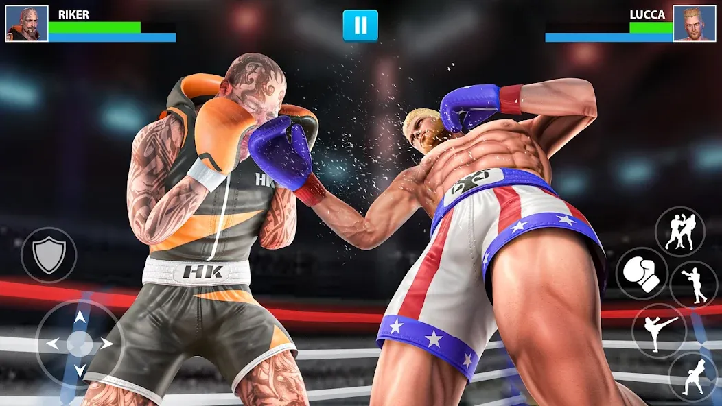 Punch Boxing Game: Ninja Fight  [МОД Много монет] Screenshot 2