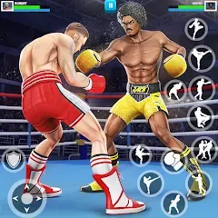 Скачать взлом Punch Boxing Game: Ninja Fight  [МОД Много монет] - полная версия apk на Андроид