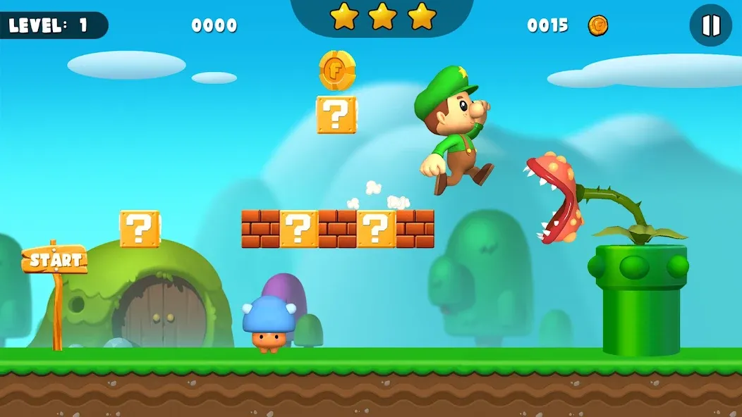 Bob World Adventure 3D  [МОД Unlimited Money] Screenshot 2