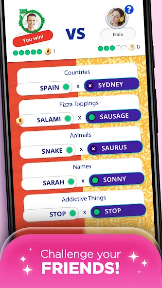 Stop 2 - Word Trivia Game  [МОД Бесконечные деньги] Screenshot 2