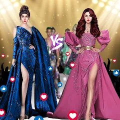 Взломанная Fashion Show: Dress up Games (Фэшн Шоу)  [МОД Меню] - последняя версия apk на Андроид