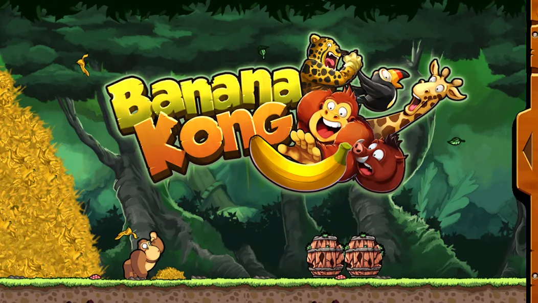 Banana Kong (Банана Конг)  [МОД Бесконечные деньги] Screenshot 1